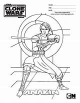 Anakin Clone Skywalker Clonewars Colouring Bestcoloringpagesforkids Trooper Colorier Danieguto sketch template