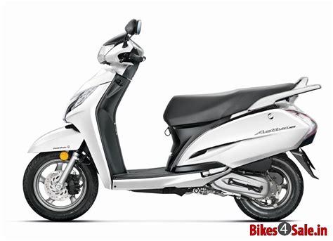 honda activa  scooter picture gallery white colour