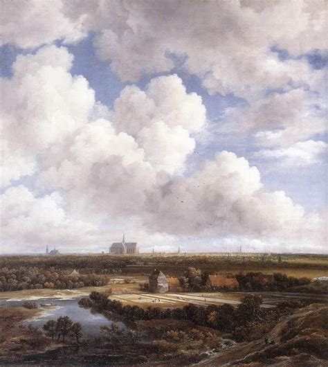 jacob van ruisdael view  haarlem  haarlem dutch painters landscape paintings