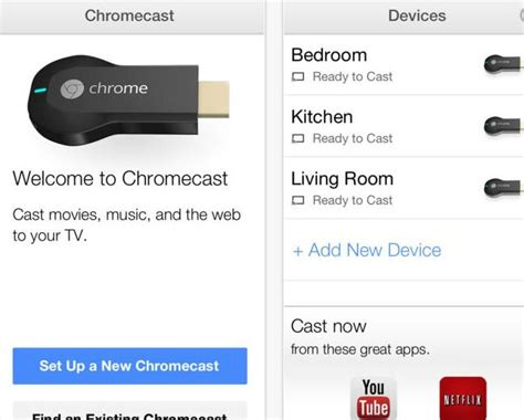 nouveau application chromecast pour iphone  ipad wearemobians