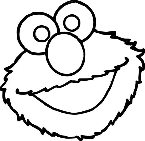 elmo  coloring pages png  file  mockup world
