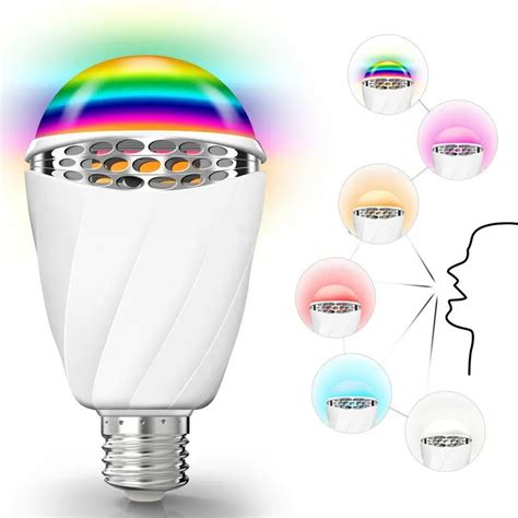 icoco   sound control light light bulb voice activated intelligent led sensor lamp small