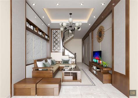 interior livingroom scene sketchup model  xuankhanh