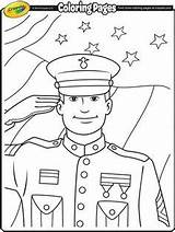 Veterans Crayola Veteran Everfreecoloring Colouring Colorear Remembrance Cadete Troops Veteranos Militar Getdrawings Capitan sketch template