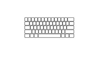 computer keyboard  keypad blank  gingers dollar tech stop