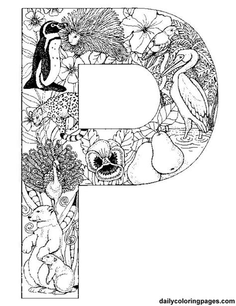 animal alphabet letters  print animal coloring pages alphabet