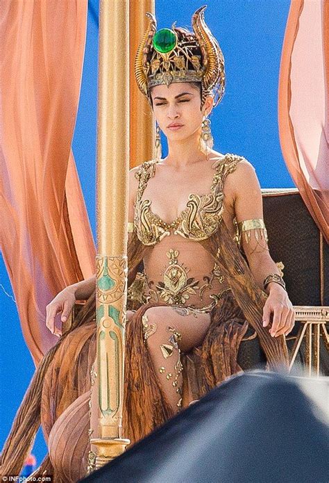 breathtaking french actress elodie yung certainly looks the part as she plays egyptian go