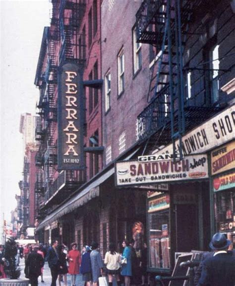 random musings    ferrara bakery manhattan