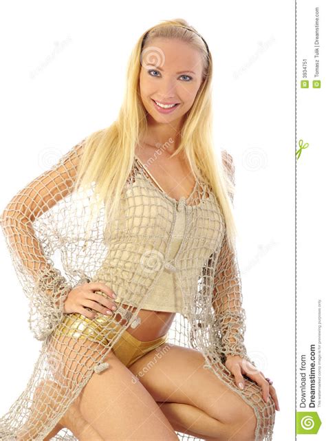Blonde With Long Hair Stock Image Image Of Look Skin 3934751