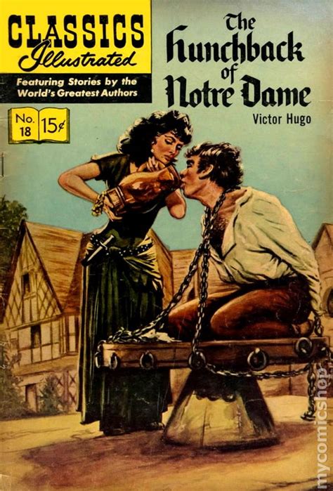 classics illustrated 018 hunchback of notre dame 1944 comic books