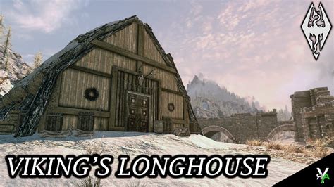 vikings longhouse unique player home xbox modded skyrim mod