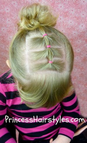 messy bun  elastic braid hairstyle hairstyles