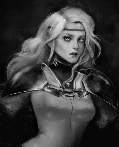 Claymore Series Original Commentary Highres 1girl Armor