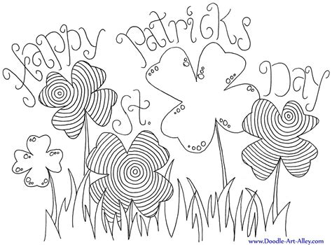 st patricks day coloring pages  coloring pages printable coloring