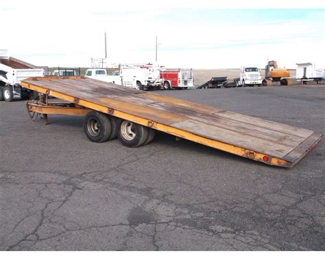 hm  ton tilt bed trailer  sale pendleton