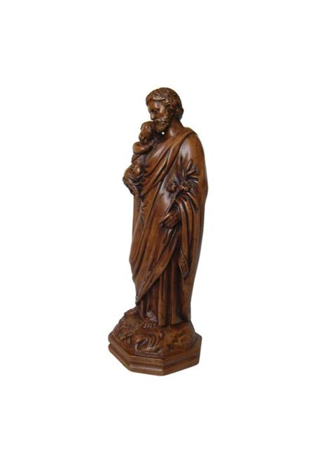 Statue De Saint Joseph 28 Cm Réf Sjo28bc Vente De Statues Religieuses