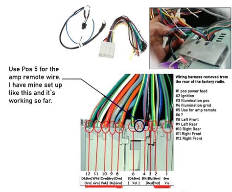 car radio wiring diagram  color wires meaning car anatomy  diagram