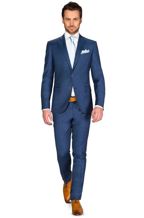 corneliani trouwpakken   blauw pak   roka trouwpakken blauw pak