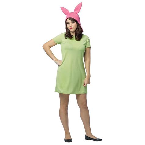 Bobs Burgers Louise Adult Green Dress Costume Costumes For Women