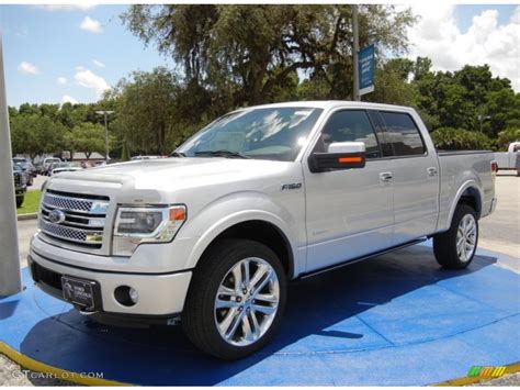 2014 Ingot Silver Ford F150 Limited Supercrew 4x4 95652696 Photo 11