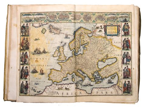 Blaeu S Stunning First Terrestrial Atlas With 99 Maps Beautifully