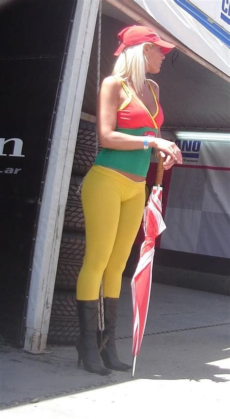 Blonde With Round Ass In Lycra Divine Butts Candid
