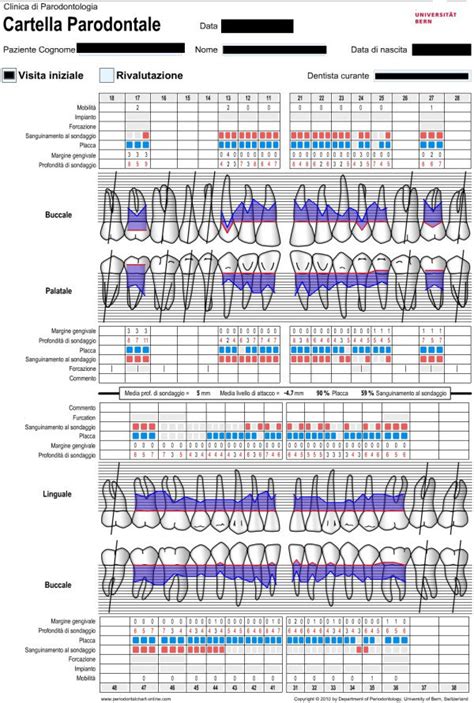 periodontal charting template