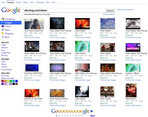google bildersuche indexiert zahlreiche bing thumbnails tagseoblog