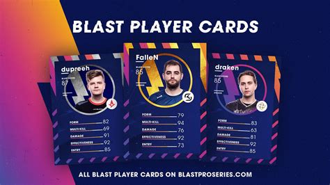blast pro series reveals player cards counter strike global offensive gamereactor