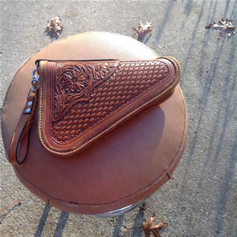 buy  custom  handcrafted leather gun case   order  hubbard leather custommadecom