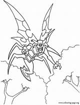 Ben Coloring Pages Ultimate Alien Popular Colouring sketch template