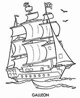 Pirate Ship Coloring Pages Cartoon These Younger Fun Color Kids Drawing sketch template