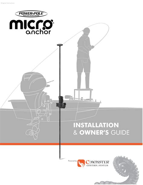 power pole micro anchor installation  owners manual   manualslib