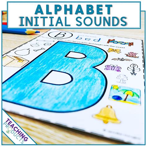 initial sounds worksheets teaching products