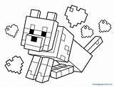 Minecraft Cat Coloring Pages Getcolorings Color Printable sketch template