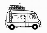 Camper Colorare Malvorlage Camionnette Kleinbus Immagine Disegni Campers Malvorlagen Camionette Educolor sketch template