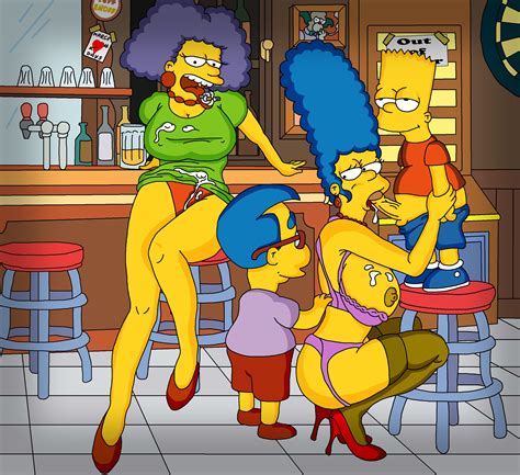 Post 3713339 Bart Simpson Marge Simpson Milhouse Van Houten Selma