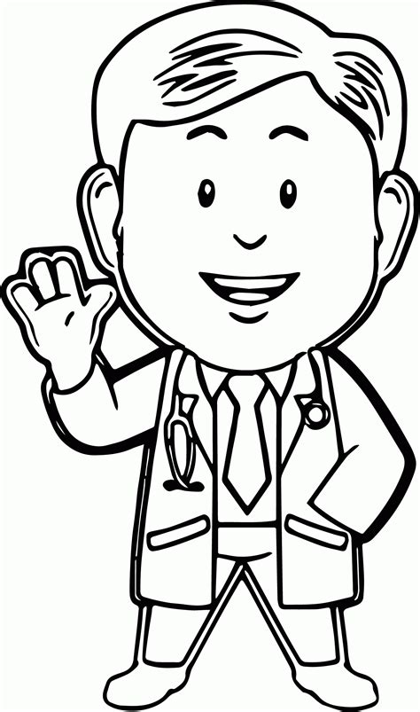 doctor coloring pages  printable  printable templates