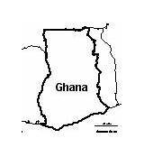 Ghana Africa Map Drawing Enchantedlearning Outline Worksheets Reproduced sketch template