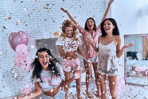 have a classic slumber party 10 bizarre bachelorette party ideas