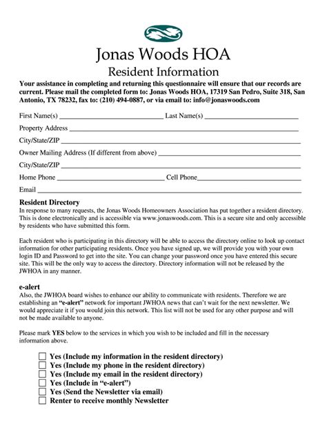 hoa approval letter template