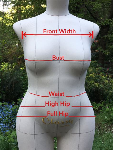 measuring  body measurement chart  minimum wearing ease  fabric types