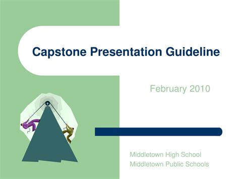 capstone  guideline powerpoint