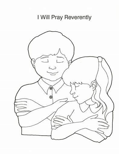 prayer coloring pages bing images lds coloring pages children