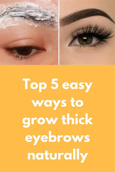 Die Besten 25 Grow Thick Eyebrows Ideen Auf Pinterest Dickere