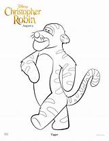 Robin Christopher Coloring Tigger Pages Disney Movie Pooh Sheets Activity Printable Sheet Winnie Christopherrobin Activities Peek Extended Sneak Tweet Printables sketch template