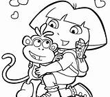 Mermaid Dora Coloring Pages Colouring Getcolorings Getdrawings Color sketch template