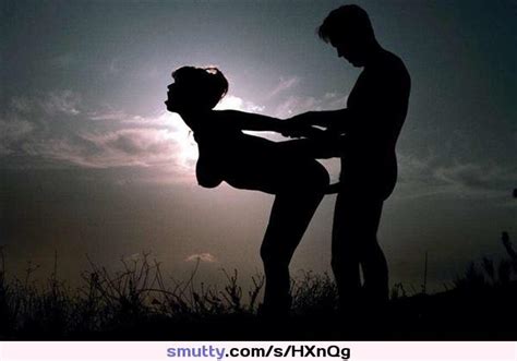 silhouette outdoorsex couple fm mf cock dick penis
