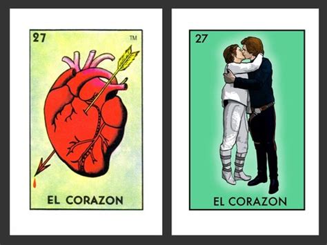 Star Wars Inspired Loteria Cards By Chepo Pena