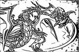 Bakugan Dragonoid Drago Wecoloringpage Result sketch template